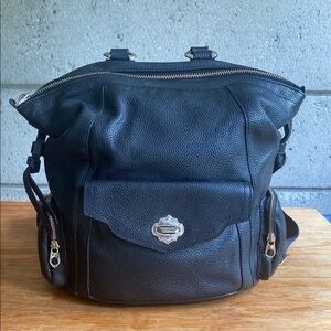 orYANY Pebbled Leather Backpack